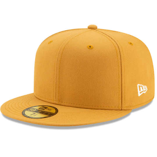 New Era Blank Gold 59Fifty Fitted Hat