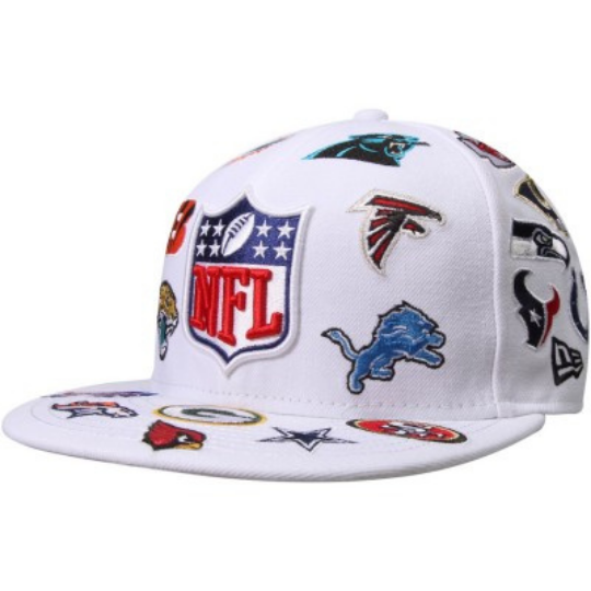 White sales nfl cap