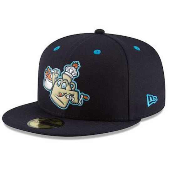 New Era Vermont Lake Monsters Maple Kings On-Field Liquid Chrome Fitte
