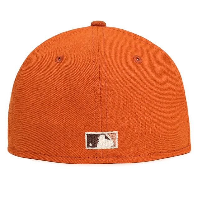 New Era Los Angeles Dodgers Rust Orange 60th Anniversary 59FIFTY Fitted Hat