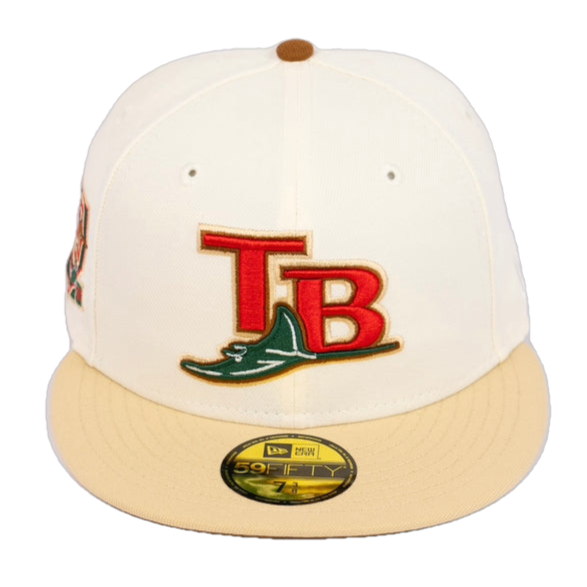 New Era Tampa Bay Ray 20th Anniversary 'Eggnog Pack' 59FIFTY Fitted Hat