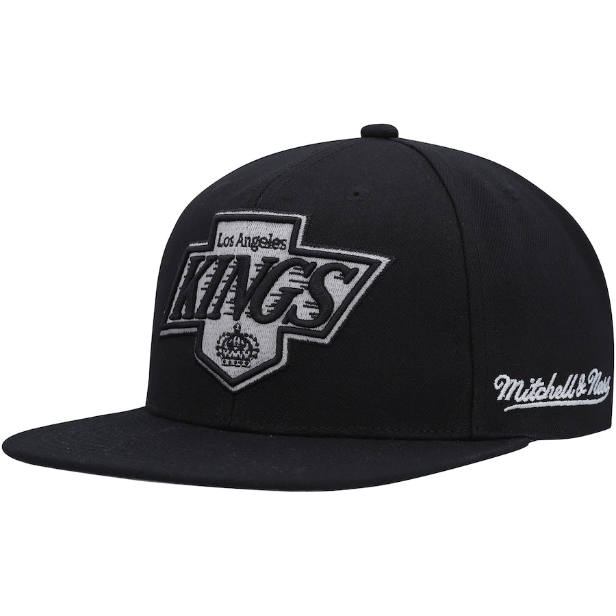 Mitchell & Ness Los Angeles Kings Black Vintage Fitted Hat