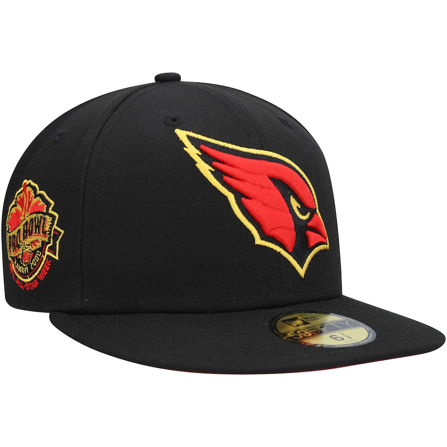 New Era Arizona Cardinals Black 2000 Pro Bowl Cobra Kai 2022 59FIFTY Fitted Hat