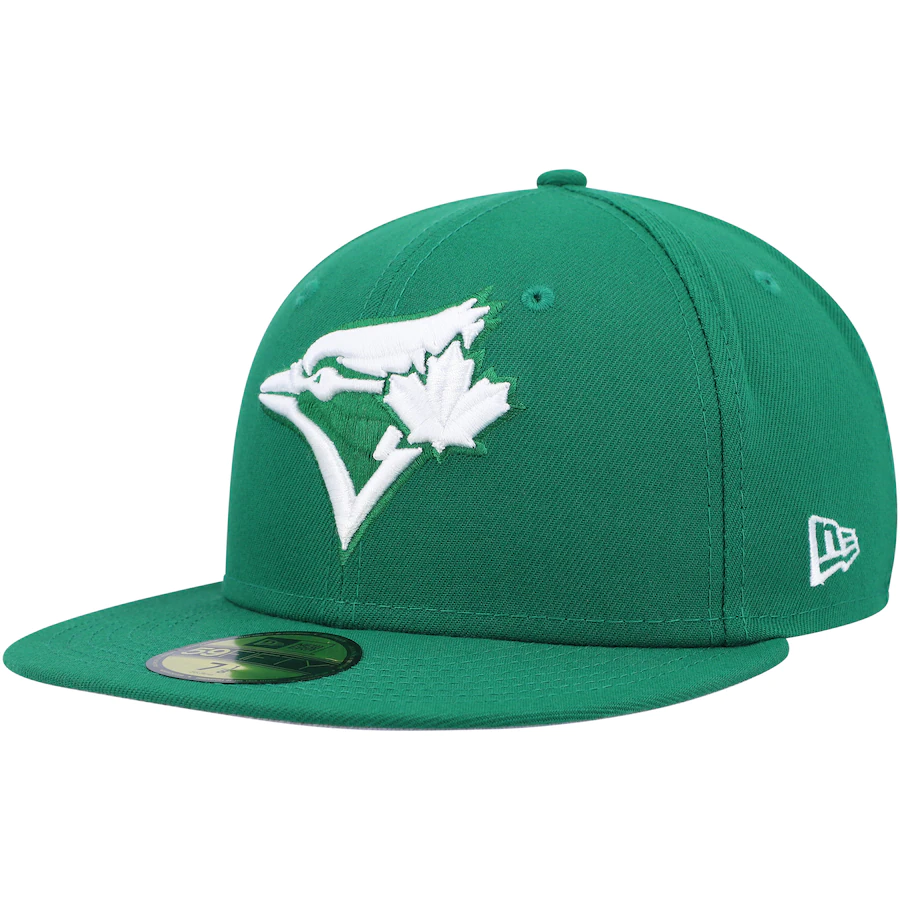 New Era Toronto Blue Jays Kelly Green Logo 59FIFTY Fitted Hat