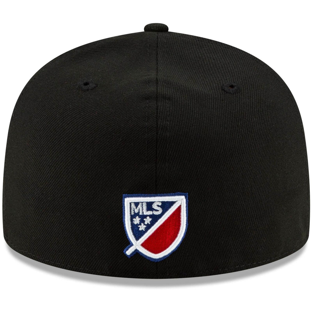 New Era Black FC Dallas Primary Logo 59FIFTY Fitted Hat