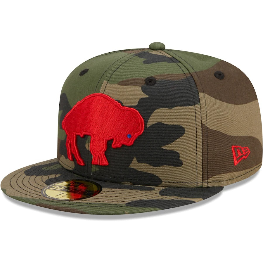 New Era Buffalo Bills 60 Seasons Olive/Brown Toasted Peanut 59FIFTY Fi - View #12