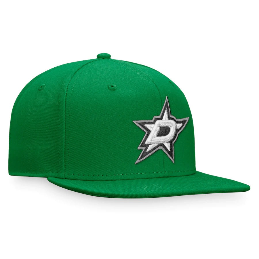 Fanatics Branded Dallas Stars Kelly Green Core Primary Logo Fitted Hat