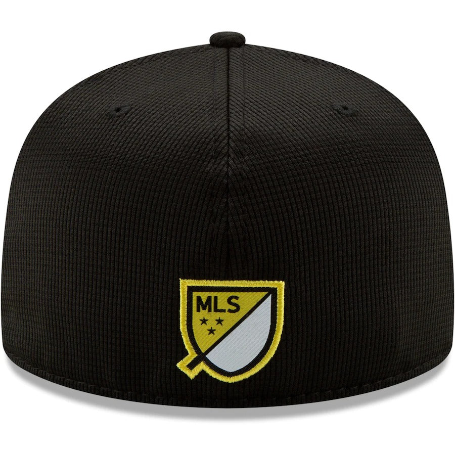 New Era Columbus Crew SC Black On-Field 59FIFTY Fitted Hat