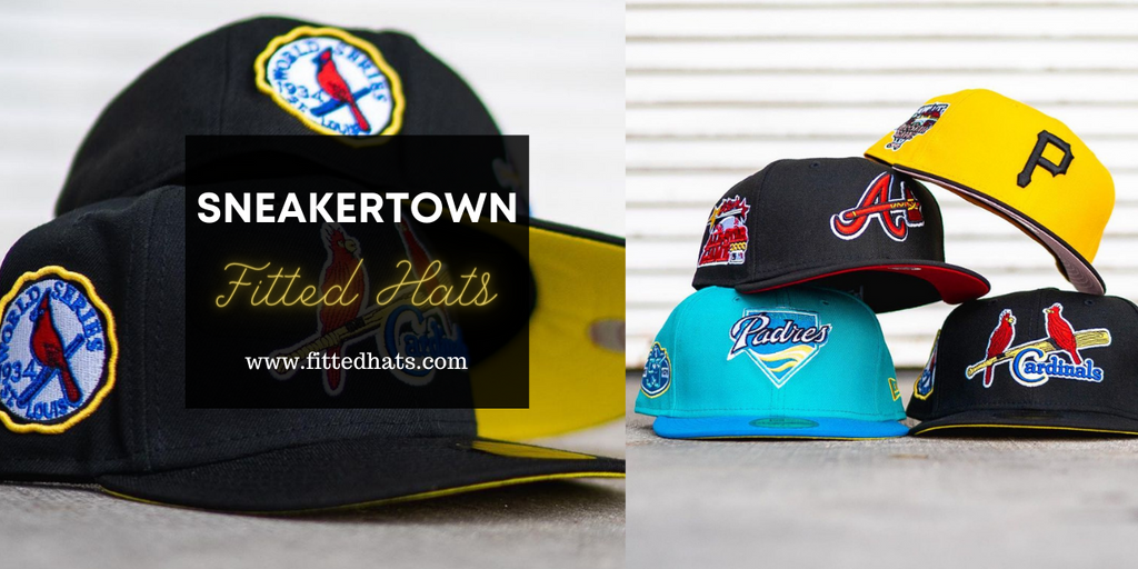 Sneaker Town Fitted Hats
