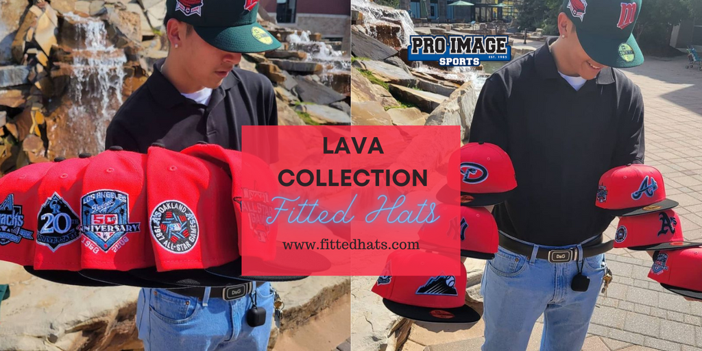 Lava Fitted Hat Collection By Pro Image Sports