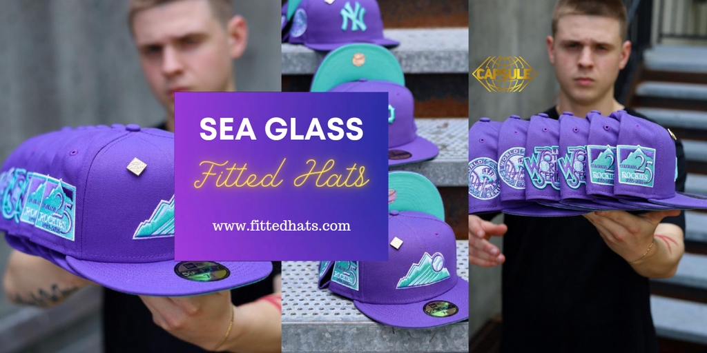 Sea Glass Fitted Hats