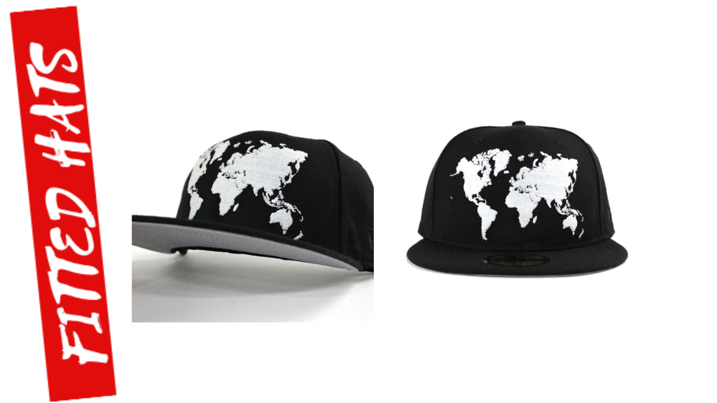 world wide fitted hat