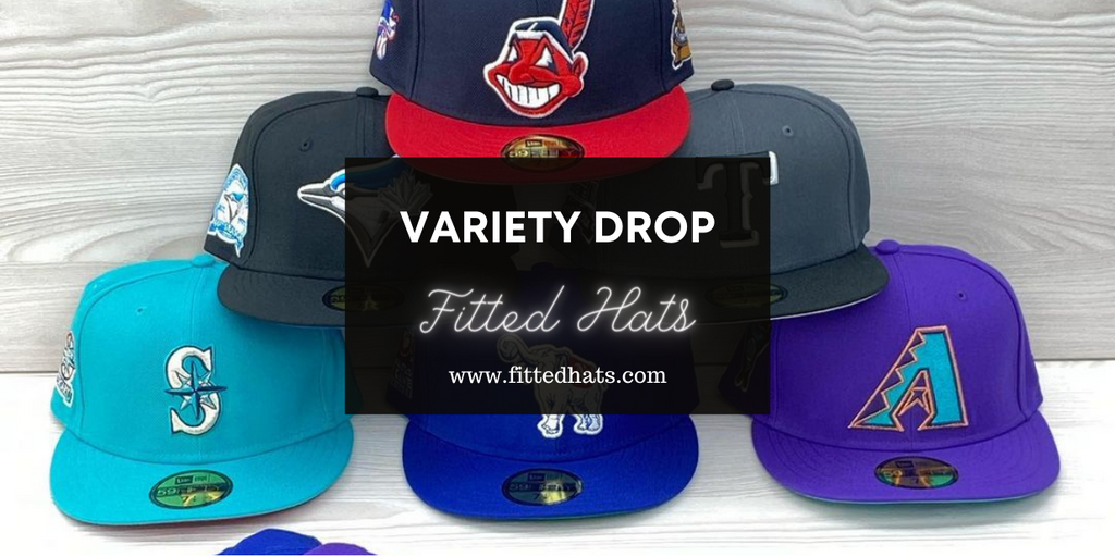 4ucaps Variety Fitted Hat Drop