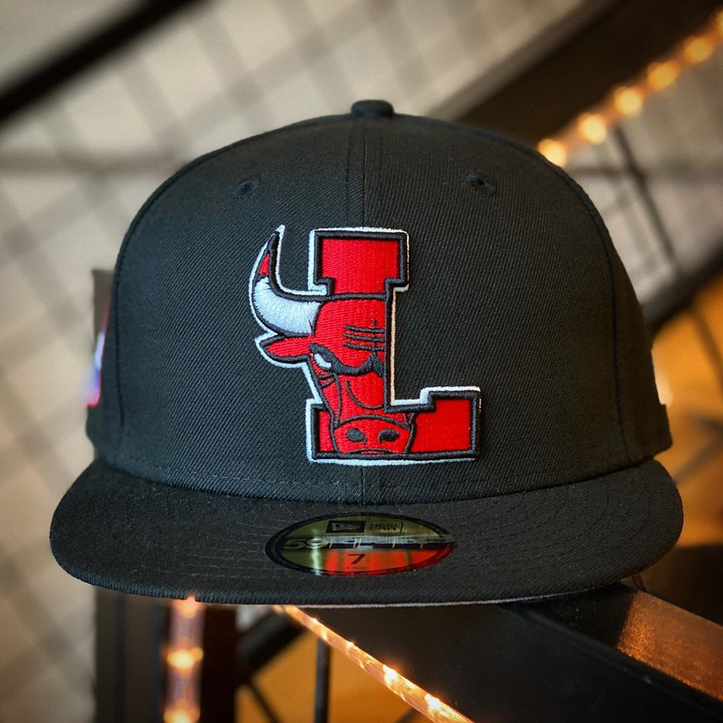New Era Chicago Bulls Letter "L" 59Fifty Fitted Hat