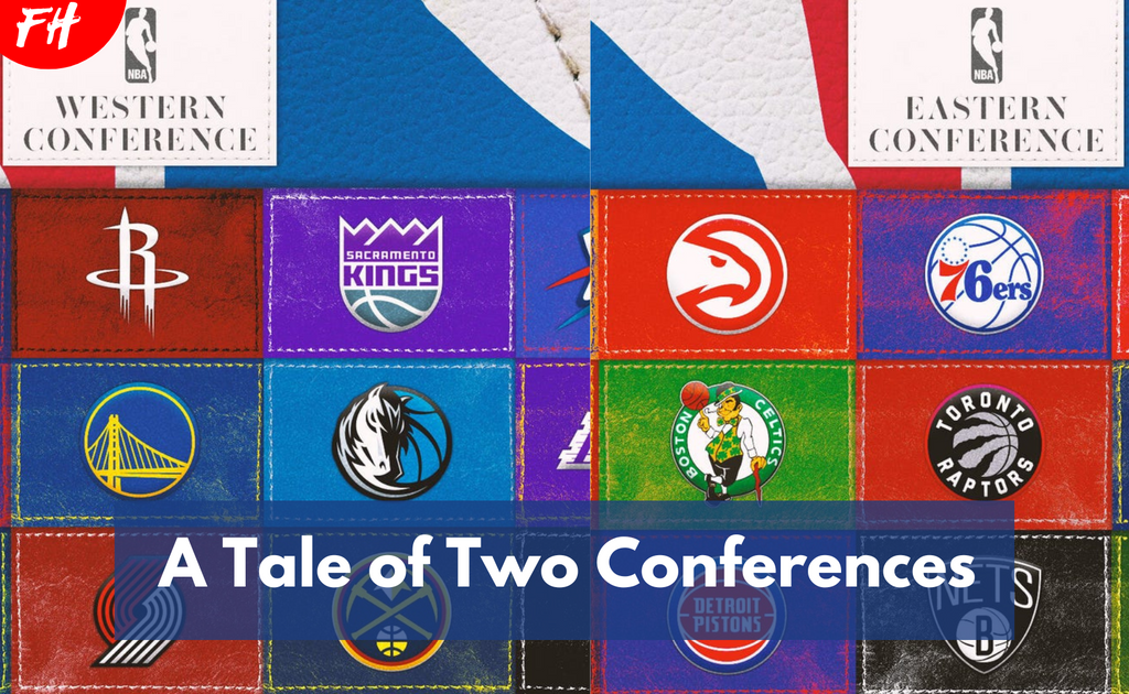 NBA Eastern vs Western Conferences