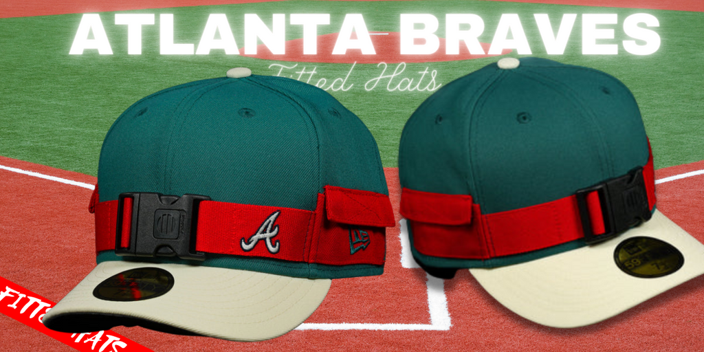 Atlanta Braves Buckle Fitted Hat by My Fitteds Oct./Nov. 2023