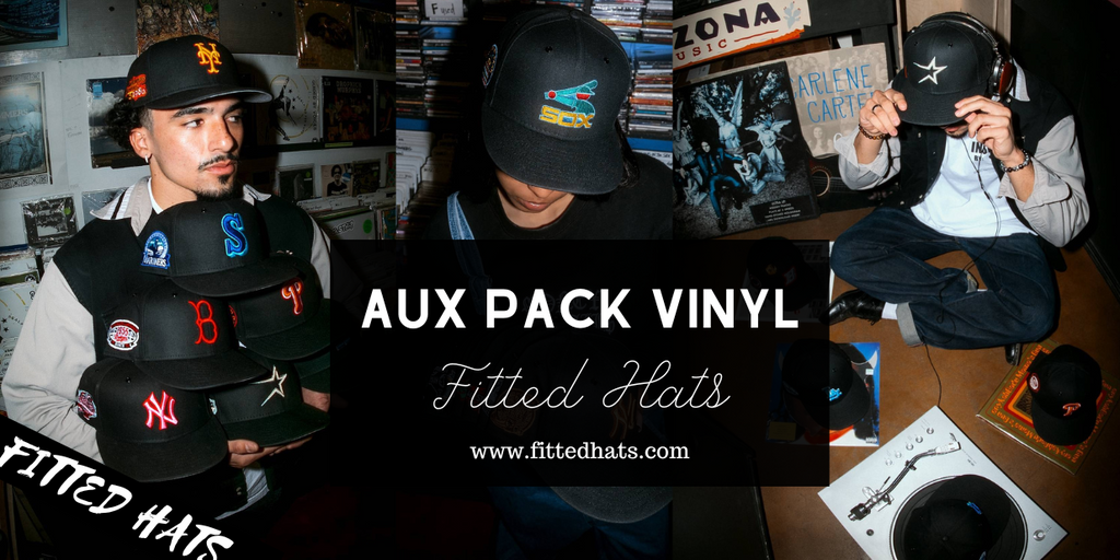 Aux Pack Vinyl Fitted Hats By Hat Club (Nov. 25th)