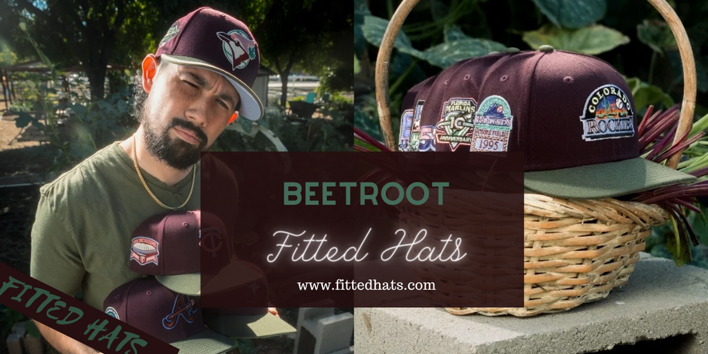 Beetroot Pack Fitted Hats By Hat Club (Nov. 15th)