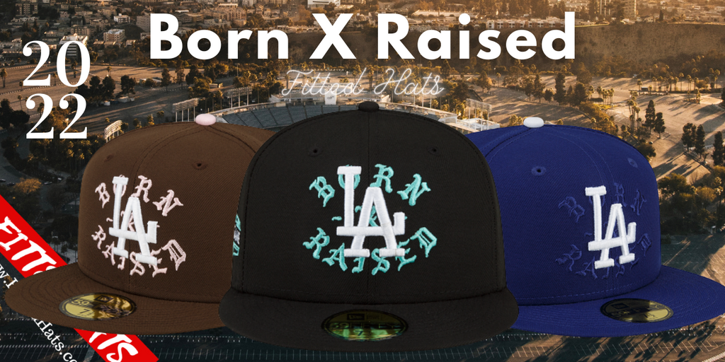 LA Dodgers Born X Raised Fitted Hats
