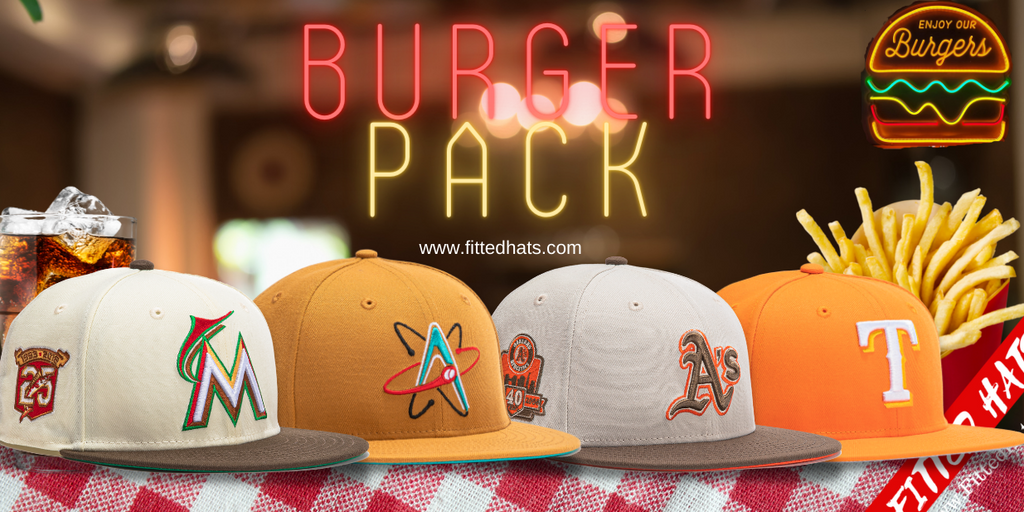 Burger Pack Fitted Hats