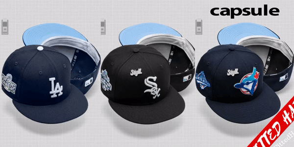Glacier Glow Fitted Hats