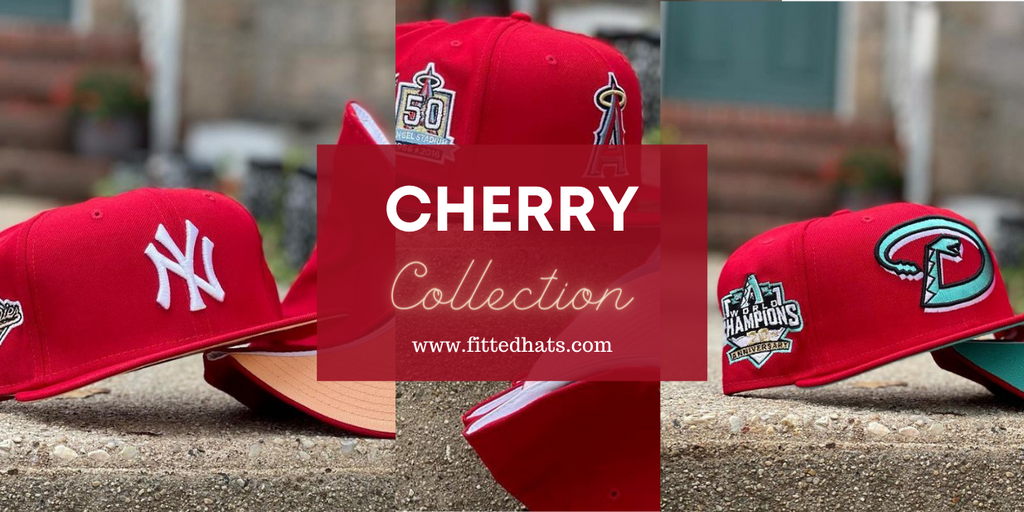 Cherry Fitted Hats Collection