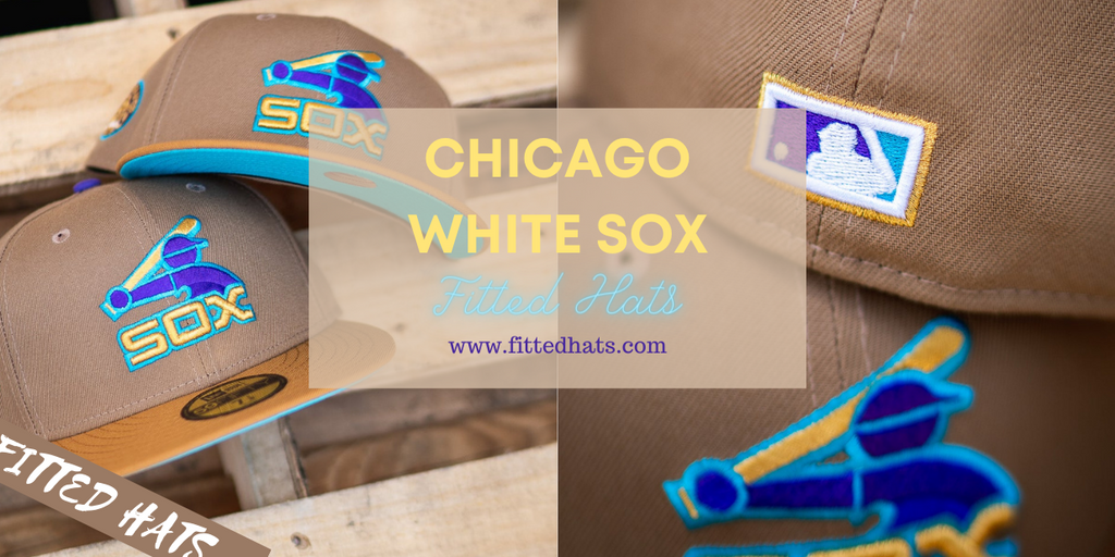 Chicago White Sox Tan Khaki Fitted Hat