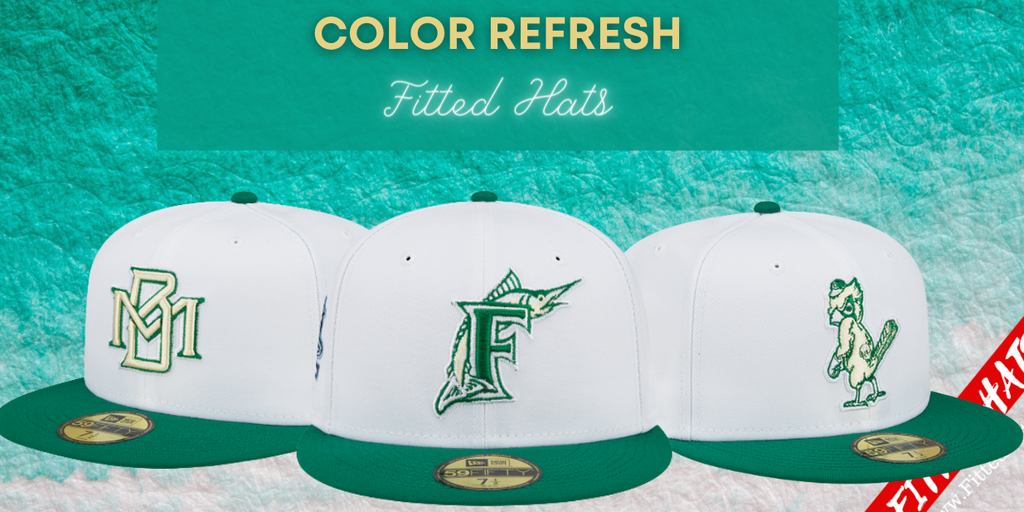 Color Refresh Fitted Hats
