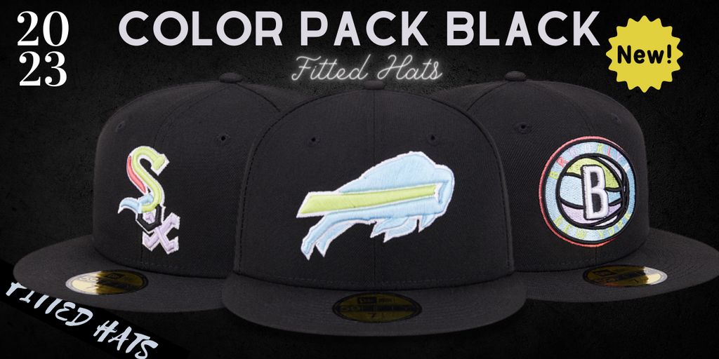 Color Pack Black 2023 Fitted Hats