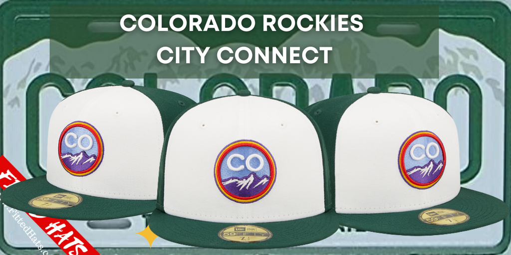 Colorado Rockies City Connect Fitted Hat