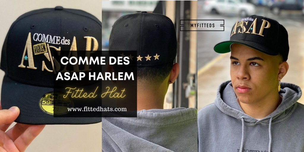 Commes Des Asap Harlem Fitted Hat