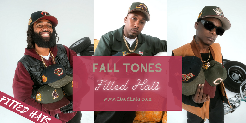Fall Tones Fitted Hats