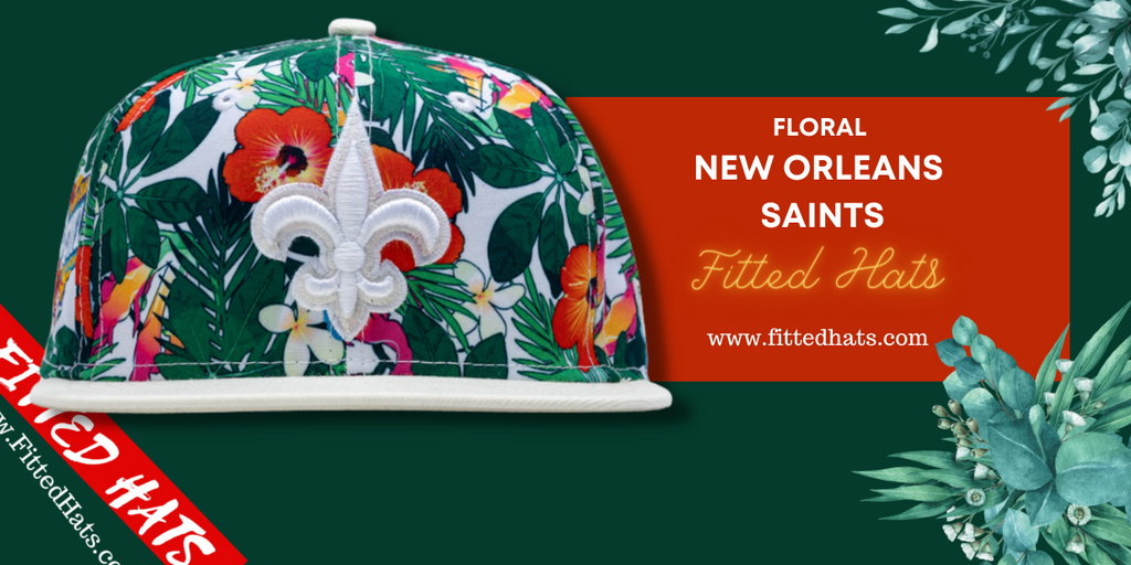 Floral New Orleans Saints Hawaii 1999 Pro Bowl Fitted Hat drop (June 9th)