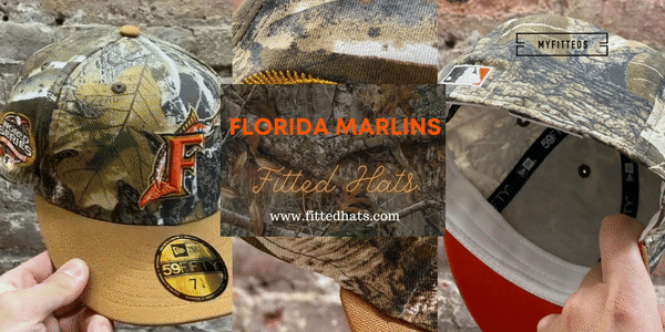 Florida Marlins 2003 World Series Realtree Fitted Hat
