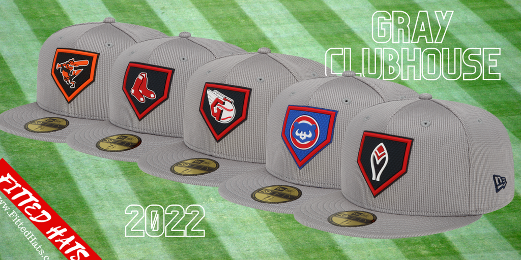 Gray Clubhouse 2022 Fitted Hats