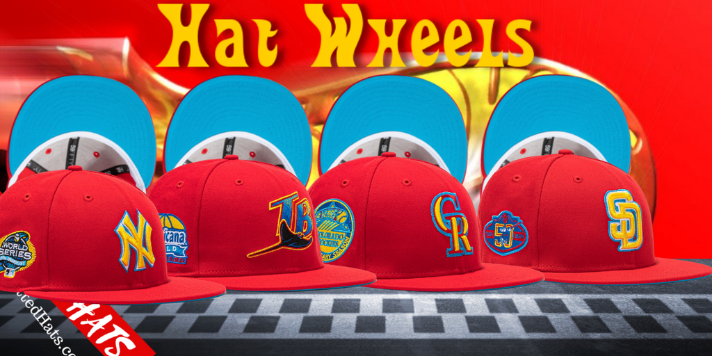 Hat Wheels Fitted Hats