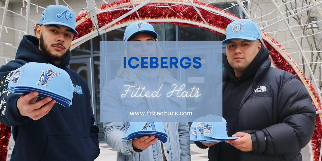 Icebergs Fitted Hats