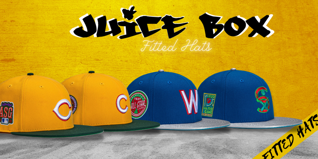 Juice Box Fitted Hats