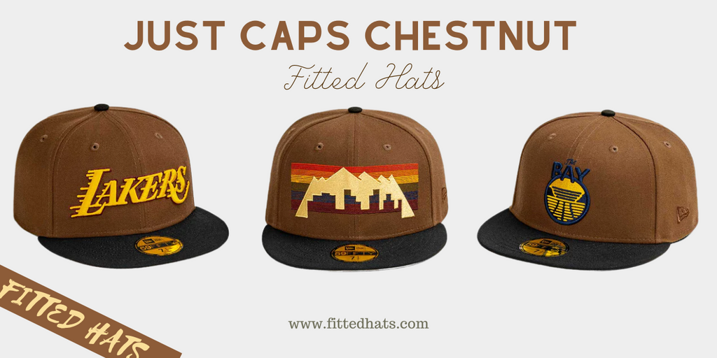 Just Caps Chestnut Fitted Hats by New Era Cap (February 16th)