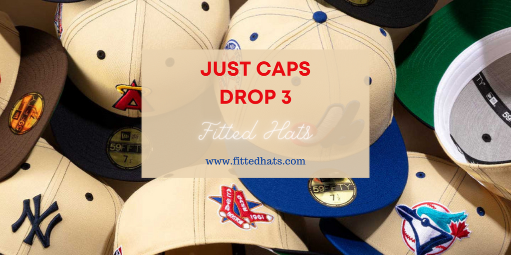 Just Caps Drop 3 Fitted Hats