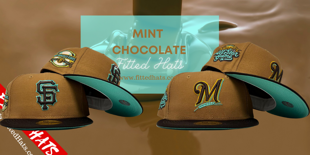 Mint Chocolate Fitted Hats by Sports World 165 (April 6th)