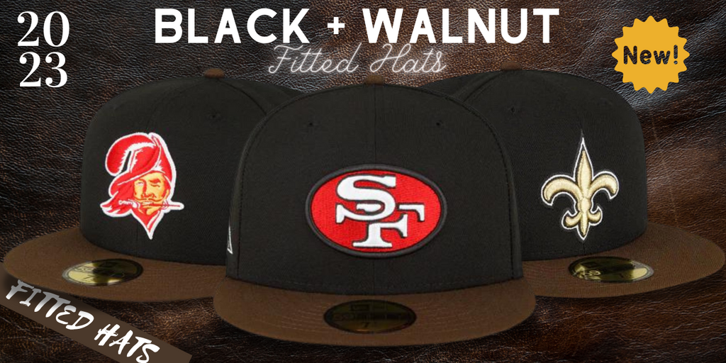 NFL Black Walnut 2023 Fitted Hats