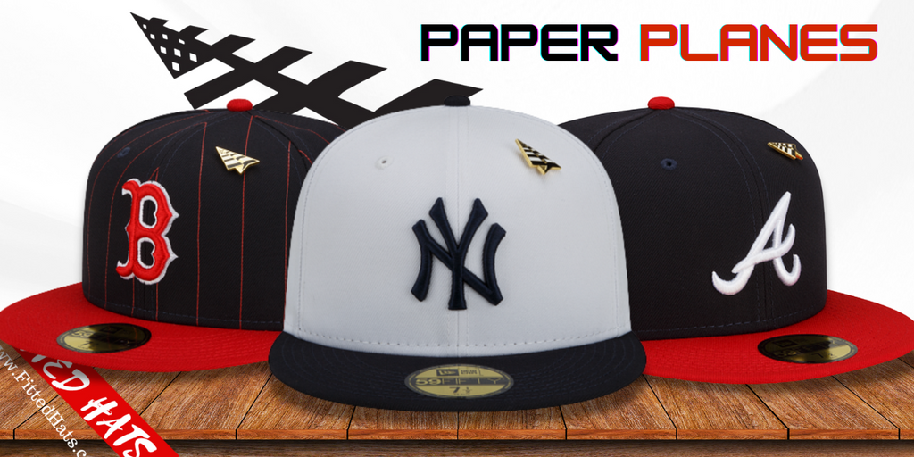 MLB Paper Planes Fitted Hats