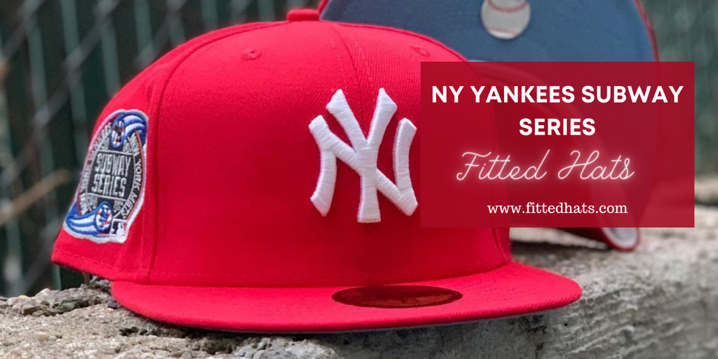 New York Yankees Red Subway Series Fitted Hat