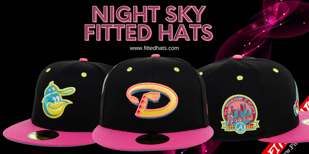 Night Sky Fitted Hats By Lids HD (April 1st)