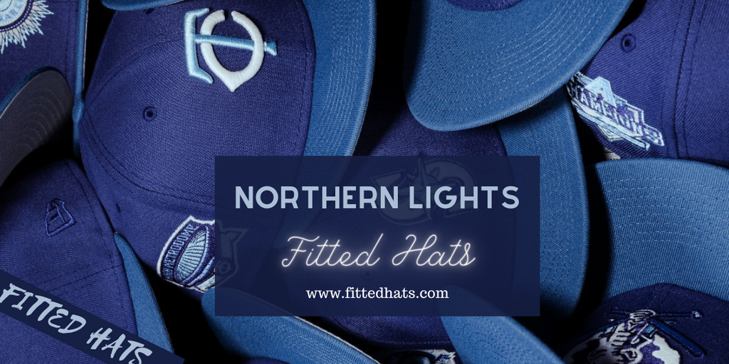 Northern Lights Fitted Hats by Hat Club ( March 17th)