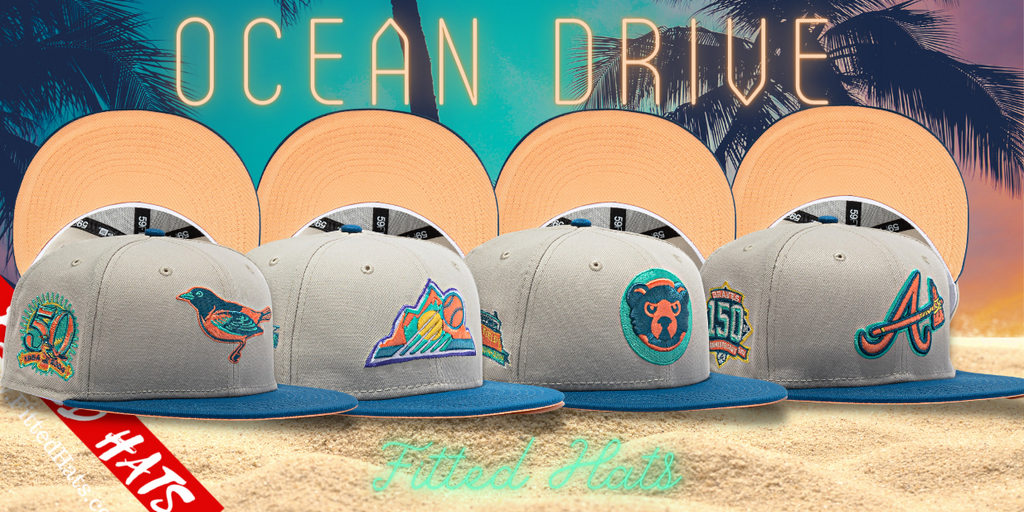 Ocean Drive Fitted Hats
