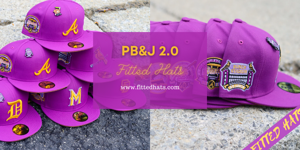 Peanut Butter Jelly Time! PB&J 2.0 Fitted Hats By Capsule (June 30th)