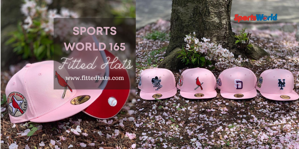 Sports World 165 Just Dropped Pink Fitted Hats 4/19/21