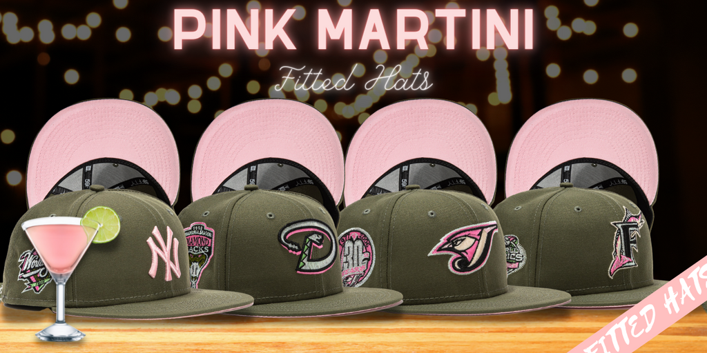 Pink Martini Fitted Hats By Hat Club